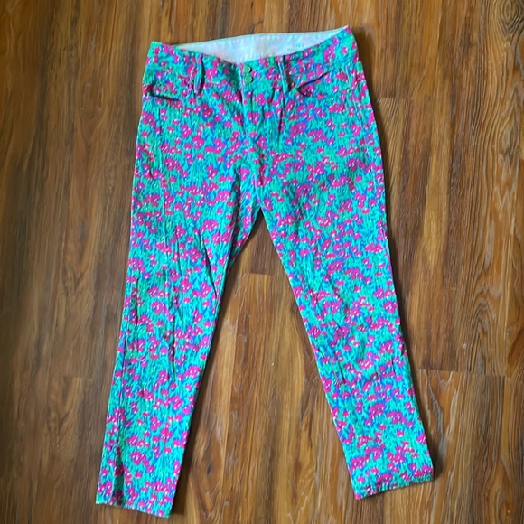 EUC Lilly Pulitzer capri pants - Picture 1 of 6